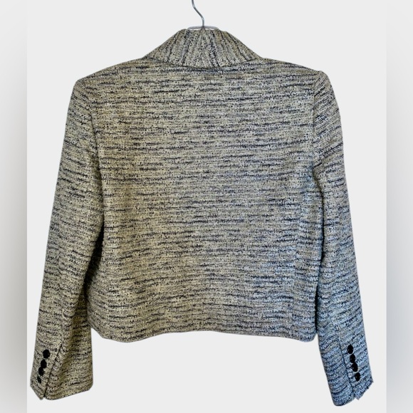 Alice + Olivia Amelia Metallic Tweed Blazer Jacket. - Picture 2 of 9